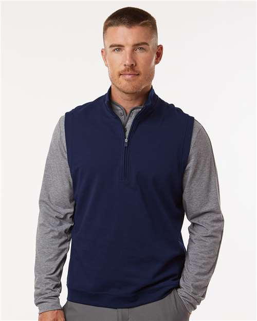 Men's Club Quarter-Zip Vest