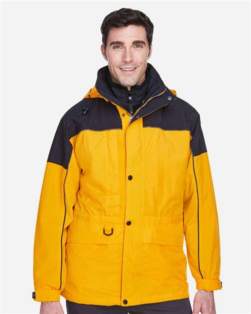 Men's 3-in-1 Two-Tone Parka