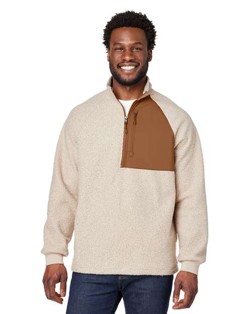 Men's Aura Sweater Fleece Quarter-Zip Pullover
