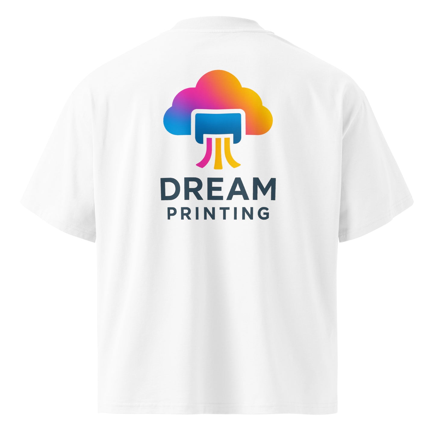 Unisex DryBlend® T-Shirt with front or back full size print $14+