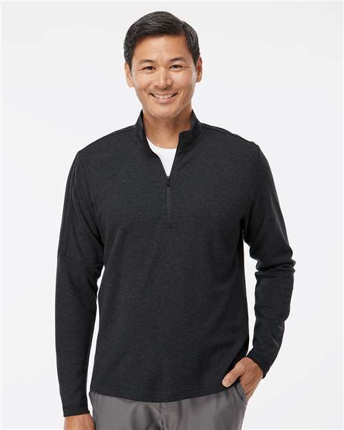 Men's 3-Stripe Quarter-Zip Sweater Pullover