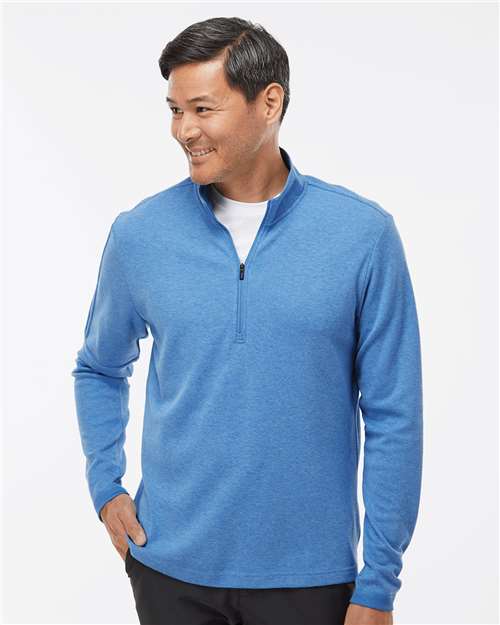 Men's 3-Stripe Quarter-Zip Sweater Pullover