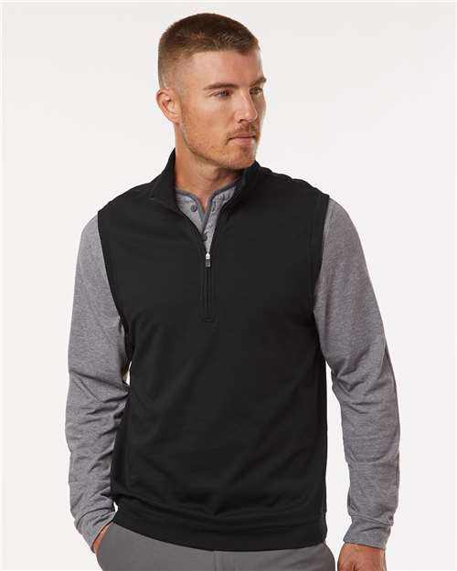 Men's Club Quarter-Zip Vest
