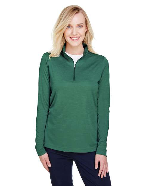 Women's Zone Sonic Heather Performance Quarter-Zip Pullover