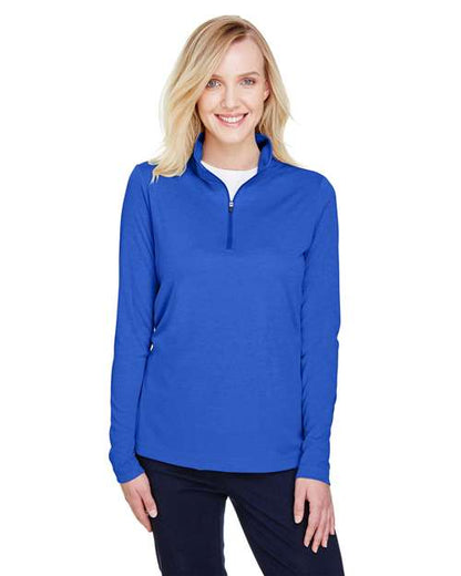Women's Zone Sonic Heather Performance Quarter-Zip Pullover