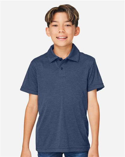 Youth Zone Sonic Heather Performance Polo