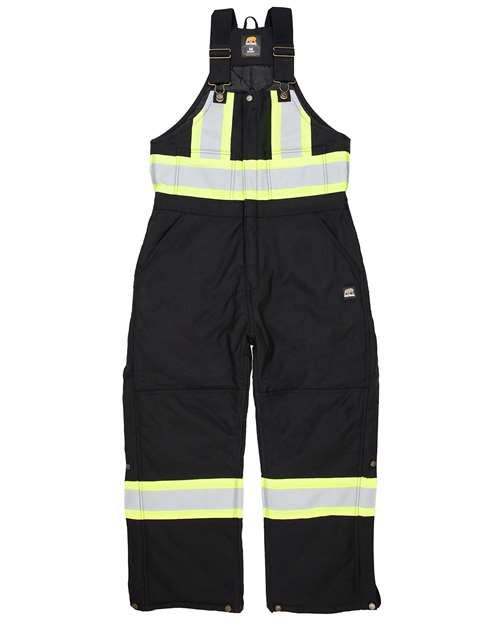 Safety Striped Arctic Insulated Bib Overall