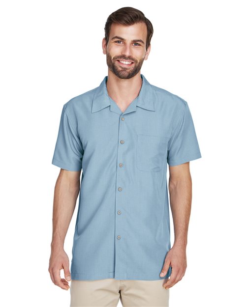 Men's Barbados Textured Camp Shirt