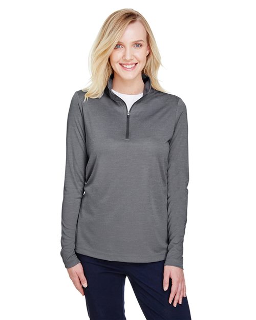 Women's Zone Sonic Heather Performance Quarter-Zip Pullover