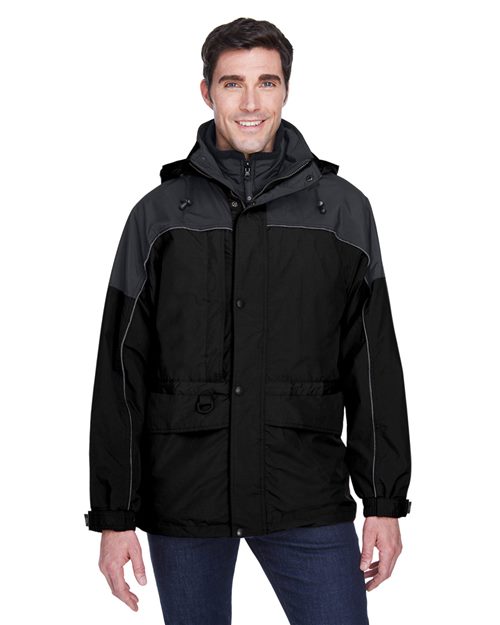 Men's 3-in-1 Two-Tone Parka