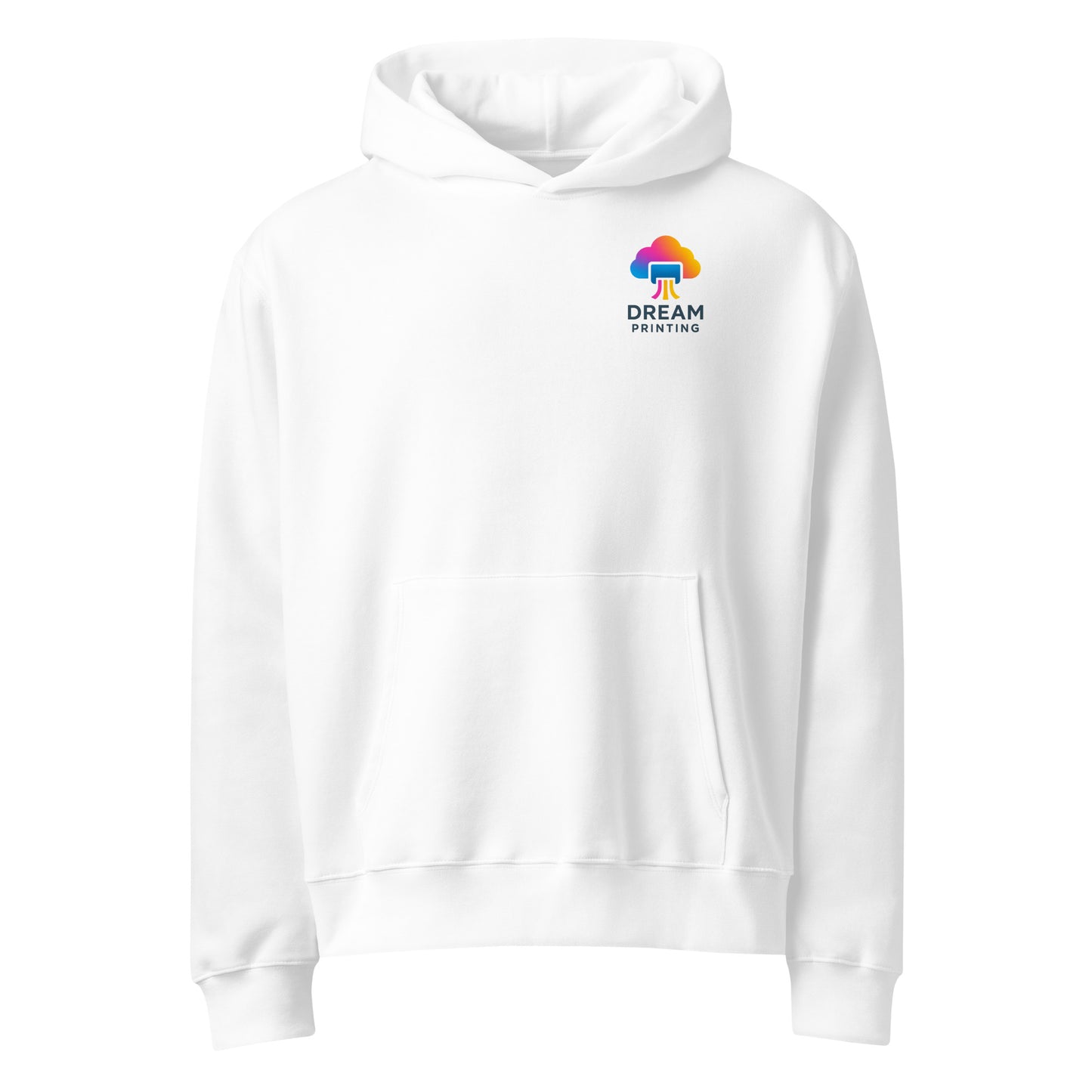 Unisex Heavy Blend™ Hooded Sweatshirt with DTF front chest print and back full print $32+